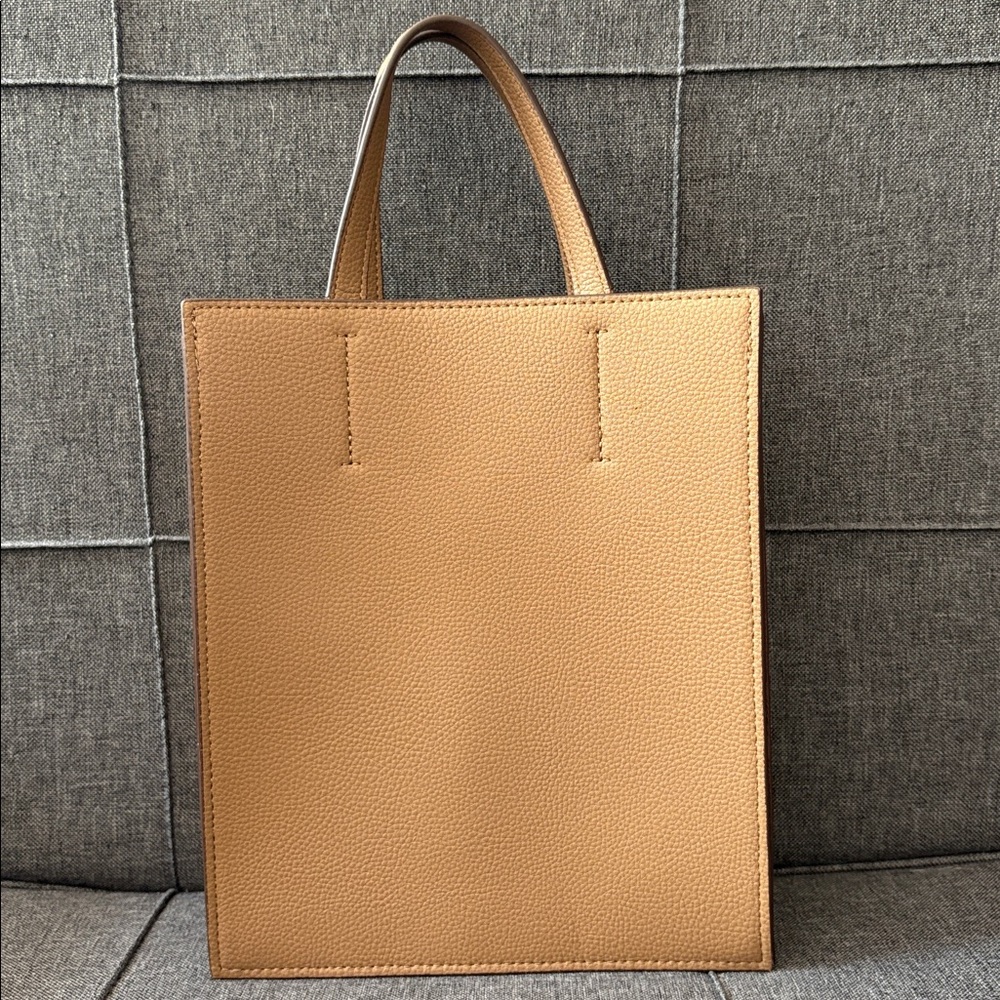 Uniqlo Tan Shoulder Tote Bag